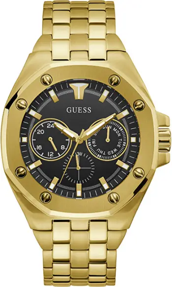 Orë për meshkuj GUESS Kingdom GW0565G1, e artë