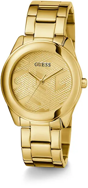 Orë dore për femra Guess Cubed GW0606L2, e artë