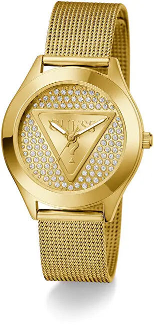 Orë për femra Guess Ladies Gold Tone Analog GW0835L2, e artë