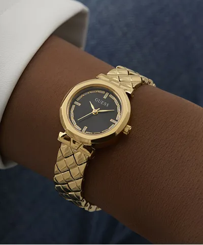 Orë dore për femra Guess Mini Rumour GW0839L2, e artë - 4