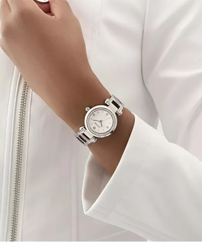 Orë dore për femra Guess Ginger GW0869L3, e argjendtë - 4