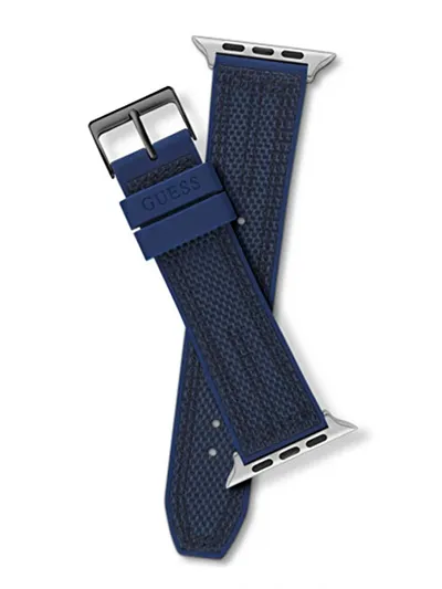 Rrip silikoni Guess për Apple Watch (42-45 mm) CS3003S3, e kaltër - 4