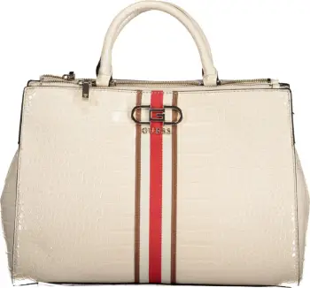 Çantë femra GUESS JEANS Nelka, beige