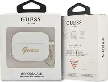 Mbështjellëse për Apple AirPods Pro Guess , e bardhë