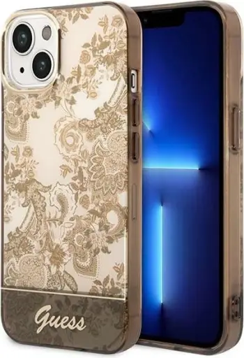 Mbrojtëse telefoni Guess GUHCP14MHGPLHB për iPhone 14 Plus 6.7", TPU, e kaltër