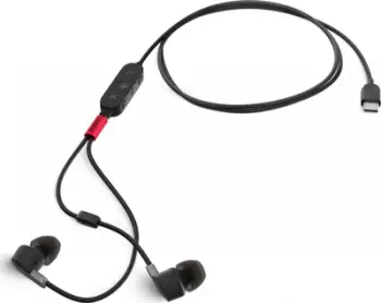 Kufje Lenovo Go USB-C In-ear, ANC, të zeza