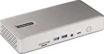 Stacion dokimi StarTech.com 132UE-TB4USB4DOCK Thunderbolt 4, 15 porte, i hirtë