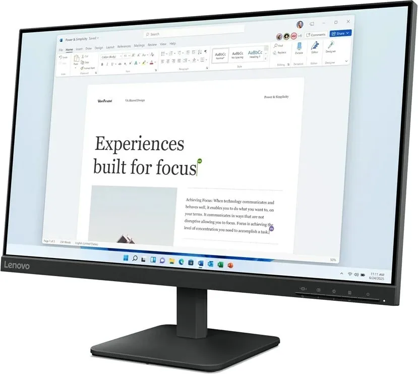 Monitor Lenovo L24-4e, 23.8", 100Hz, FHD, i zi - 3
