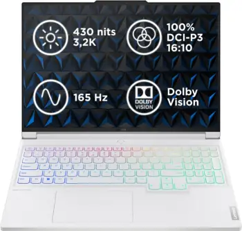 Laptop Lenovo Legion 7, 16", 3K, Intel Core i9-14900HX, 32GB RAM, 1TB SSD, RTX 4070 8GB, i bardhë