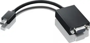 Përshtatës Lenovo Mini DisplayPort në VGA, i zi