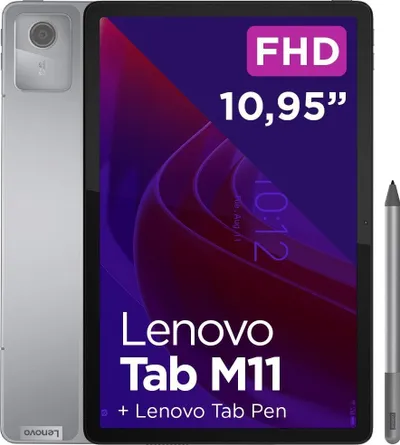 Tablet Lenovo Tab M11, 4/128GB, 10.95", i hirtë - 7