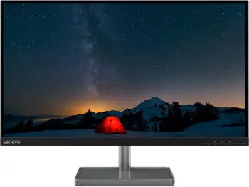 Monitor Lenovo L28u-35 - LED, 28", UHD, i zi / argjendtë