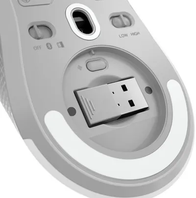 Maus Lenovo Legion M600, Gaming, RF Wireless + Bluetooth + USB Type-A, i gjelbër - 4