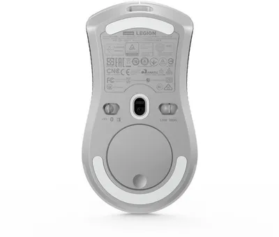 Maus Lenovo Legion M600, Gaming, RF Wireless + Bluetooth + USB Type-A, i gjelbër - 5