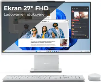 Kompjuter All-in-One Lenovo IdeaCentre AIO 27IRH9, 27", Core i5-13420H, 1TB SSD, i bardhë