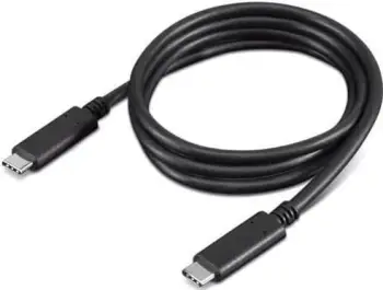 Kabllo Lenovo USB-C - USB-C Cable, 1m, e zezë