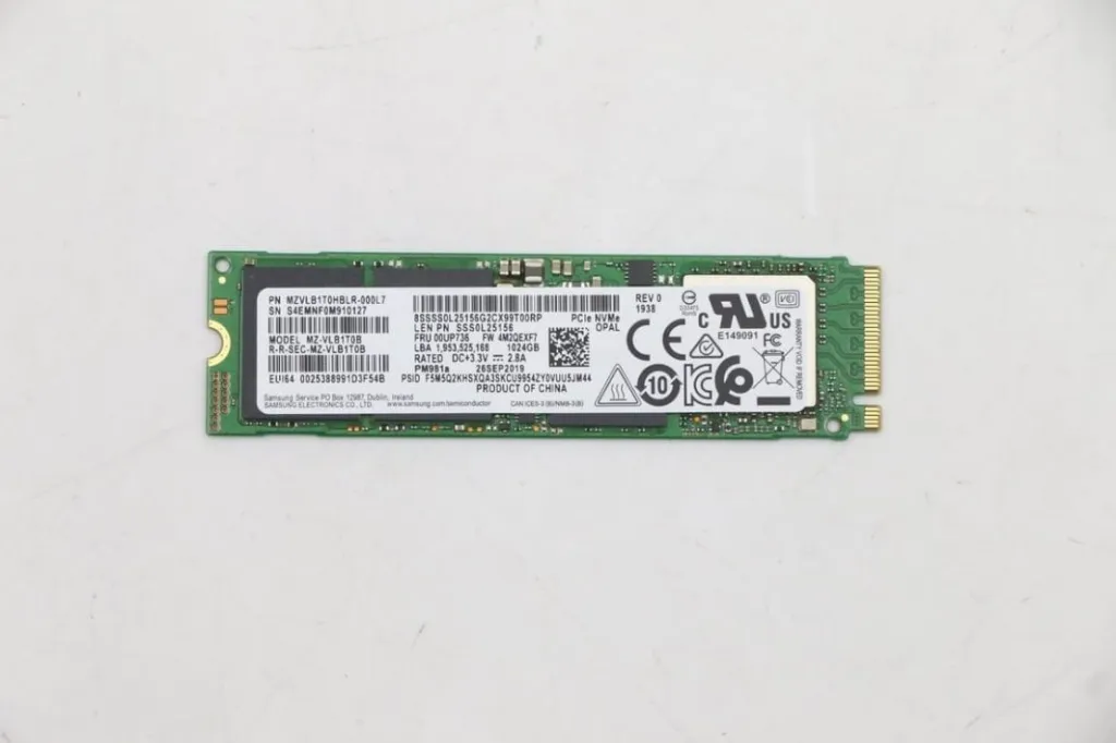 Disk SSD Lenovo 00UP736, M.2 2280, 1TB, OPAL - 1