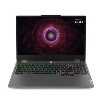 Laptop Lenovo NB LOQ 15ARP9, 15.6", AMD Ryzen 5 7235HS, 24GB (2x12GB) RAM, 512GB SSD, NVIDIA GeForce RTX 3050 6GB GDDR6, i hirtë
