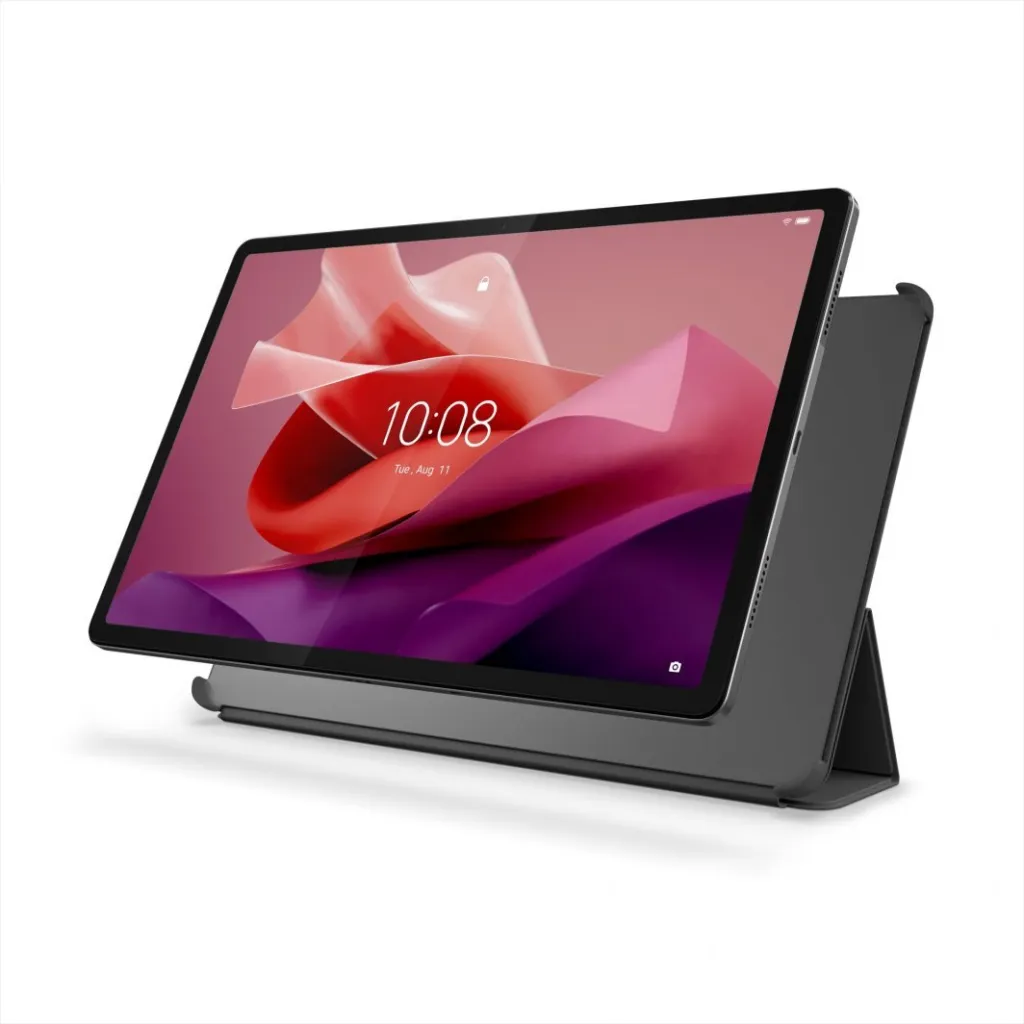 Këllëf për tablet Lenovo Polyuretan - Tab P12, i hirtë - 4
