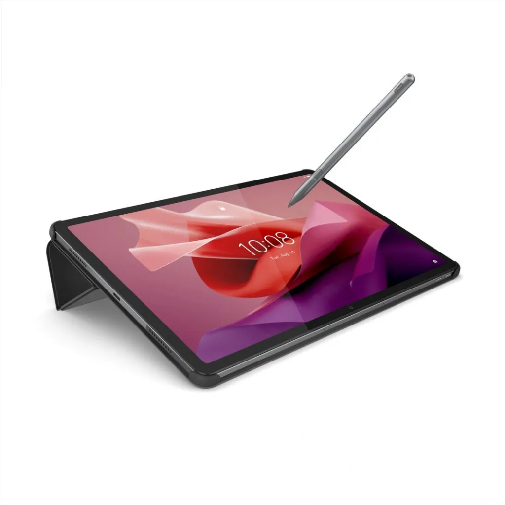 Këllëf për tablet Lenovo Polyuretan - Tab P12, i hirtë - 5