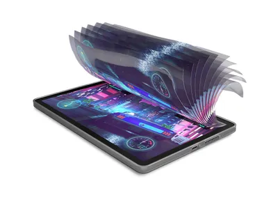 Tablet Lenovo Tab Mediatek, 10.1", 128 GBRAM, 4 GBSSD, i hirtë - 4