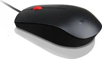 Maus Lenovo 300, me kabllo, USB, i zi