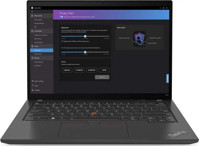 Laptop ThinkPad T14 G4, 14", Intel Core 5-1335U, 16GB RAM, 512GB SSD - 6