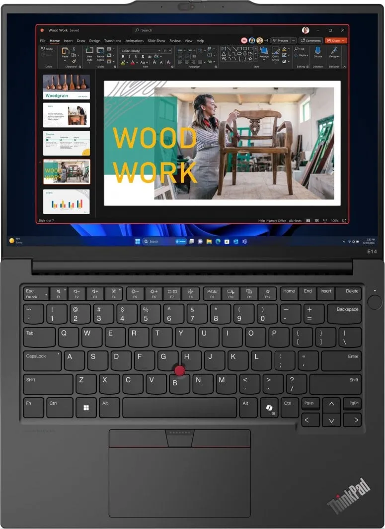 Laptop ThinkPad E14 G6, 14", Intel Core Ultra 7 155H, 16GB RAM, 512GB SSD - 8