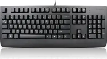 Tastierë Lenovo 73P5220, me kabllo, US, e zezë