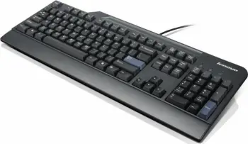 Tastierë Lenovo Keyboard, me kabllo, DE, e zezë