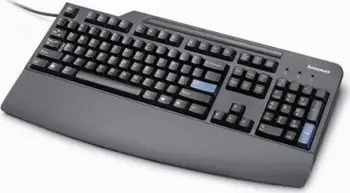 Tastierë Lenovo, me kabllo, UK, e zezë