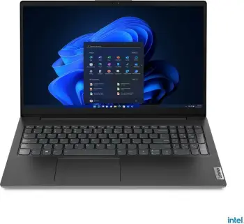 Laptop Lenovo V15 G3, 15.6", Intel Core I5-1235U, 12GB RAM, 512GB SSD, Intel UHD Graphics, i hirtë i errët