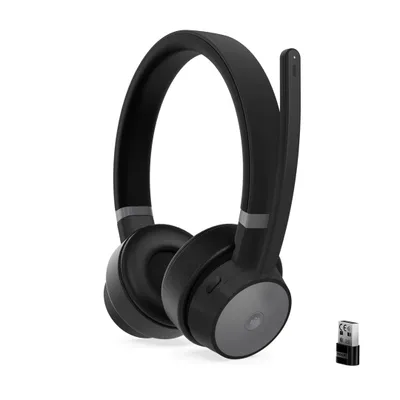 Kufje Lenovo Go Wireless ANC, Wireless, të zeza / të hirta - 1