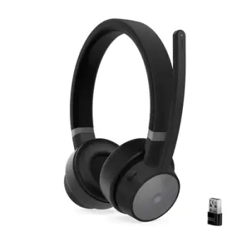 Kufje Lenovo Go Wireless ANC, Wireless, të zeza / të hirta