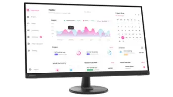 Monitor Lenovo D32-40 80, 31.5", 1920 x 1080, Full HD, 60 Hz, i zi