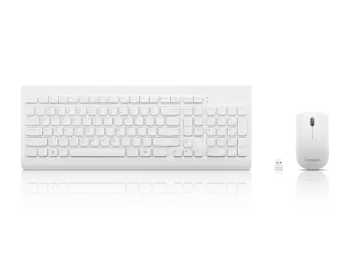 Combo (Tastierë & Maus) Lenovo 510 Wireless 2.4 GHz / Maus 3 Butona Optik 1200 DPI / US English – Bardhë