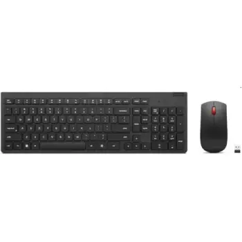Tastierë Lenovo 4X31N50722, Full-size, Wireless, Maus i përfshirë, Ngjyrë e zezë