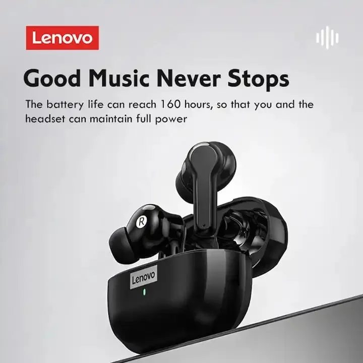 Dëgjuese Lenovo LivePods LP1S, të zeza - 3