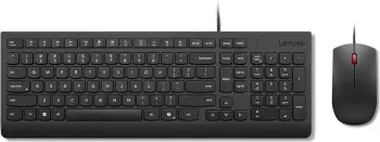 Set tastierë dhe Maus Lenovo Essential Wired Combo 4X31R64414 GER-layout, i zi, set