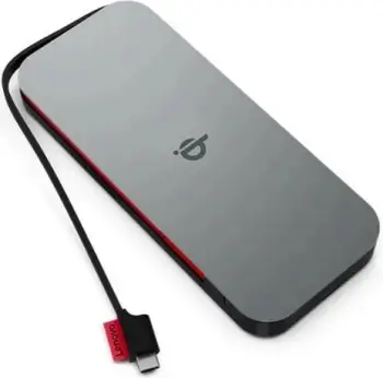 Karikues portativ Lenovo Go, 10000mAh, karikim wireless 15W, Thunder Black