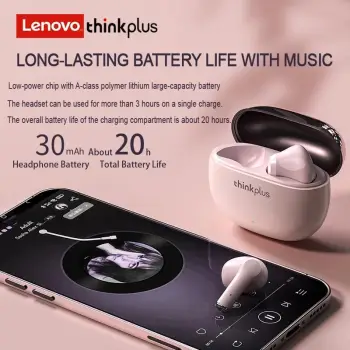 Dëgjuese Lenovo Live Pods X15 Pro, rozë