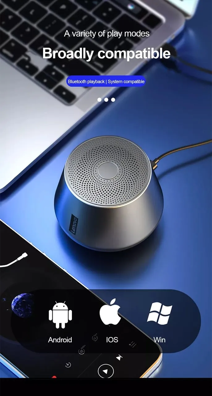 Altoparlant Lenovo K3 PRO, Bluetooth, i hirtë - 3