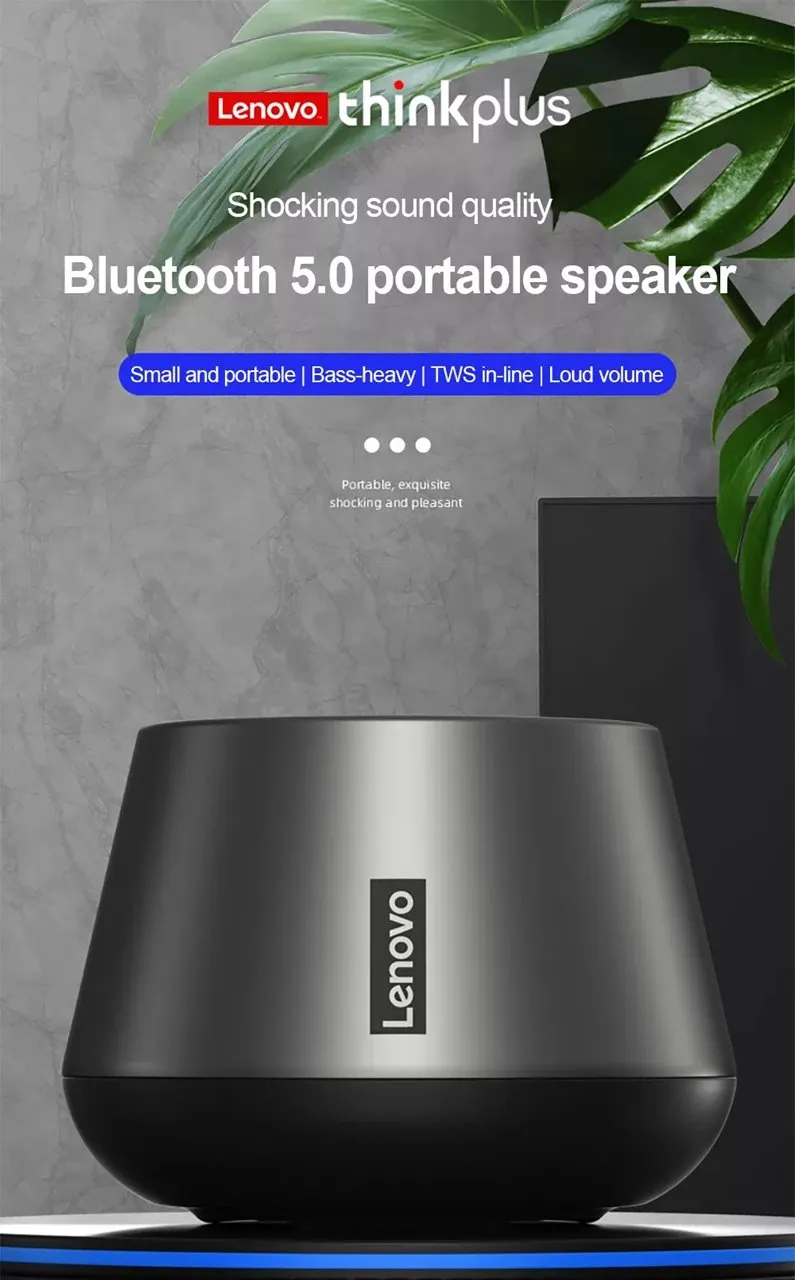 Altoparlant Lenovo K3 PRO, Bluetooth, i hirtë - 4