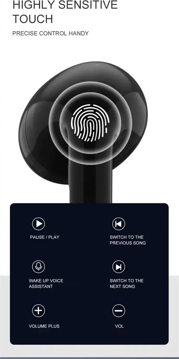 Dëgjuese Lenovo LivePods LP80, të zeza - 6