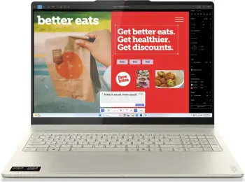 Kompjuter Lenovo Yoga 7 16AKP10, 16GB RAM, 1TB SSD, 16 inç, konvertues, argjend