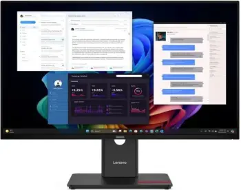 Monitor Lenovo ThinkVision T27UD-40, 27", 4K UHD, USB-C Docking, i zi