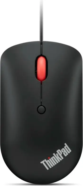 Maus Lenovo ThinkPad, me kabllo, USB-C, i zi