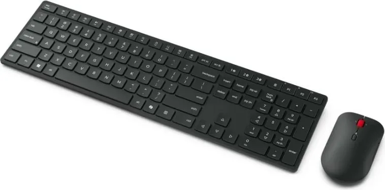 Tastierë Lenovo 4X31S04848, wireless, Bluetooth 5.3, e zezë - 1