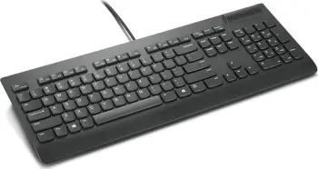 Tastierë Lenovo me lexues SmartCard, e zezë