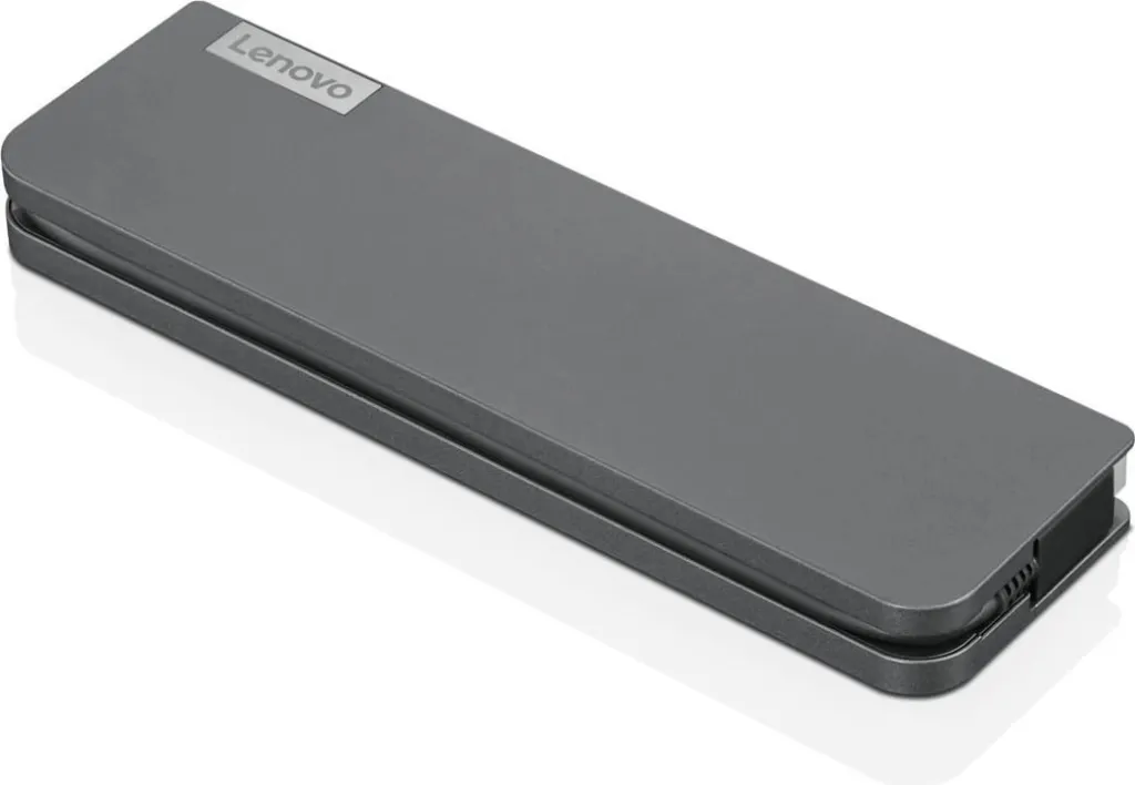Docking station Lenovo Mini Dock 40AU0065IT, USB-C, i hirtë - 1